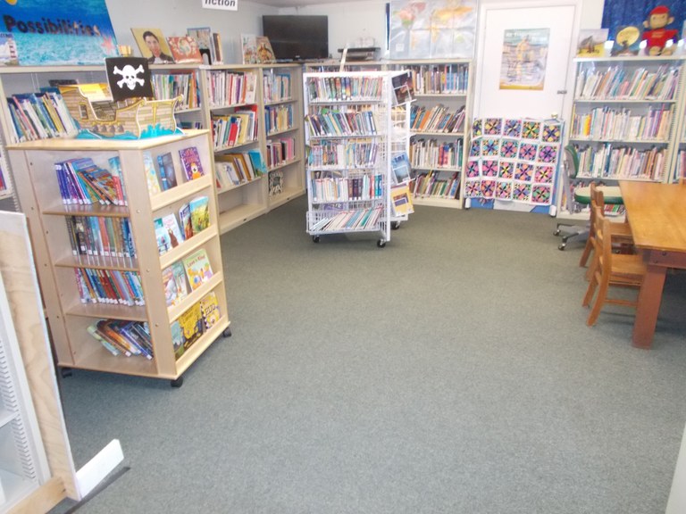 children's library section